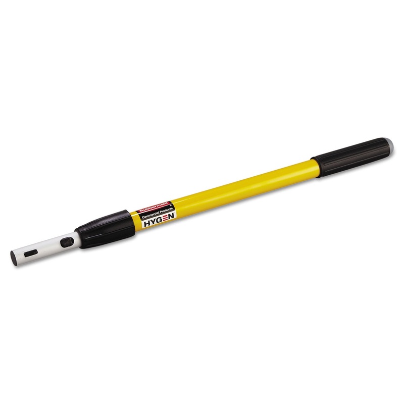 Hygen Quick-Connect Extension Handle, 20-40″, Yellow/black
