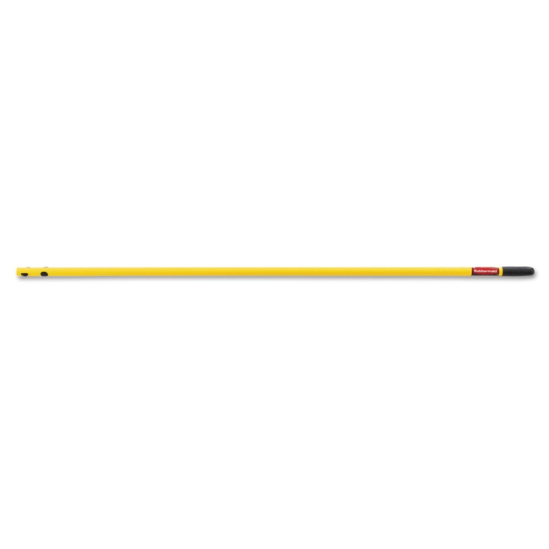 Quick-Connect Steel Mop Handle, 52″, Yellow