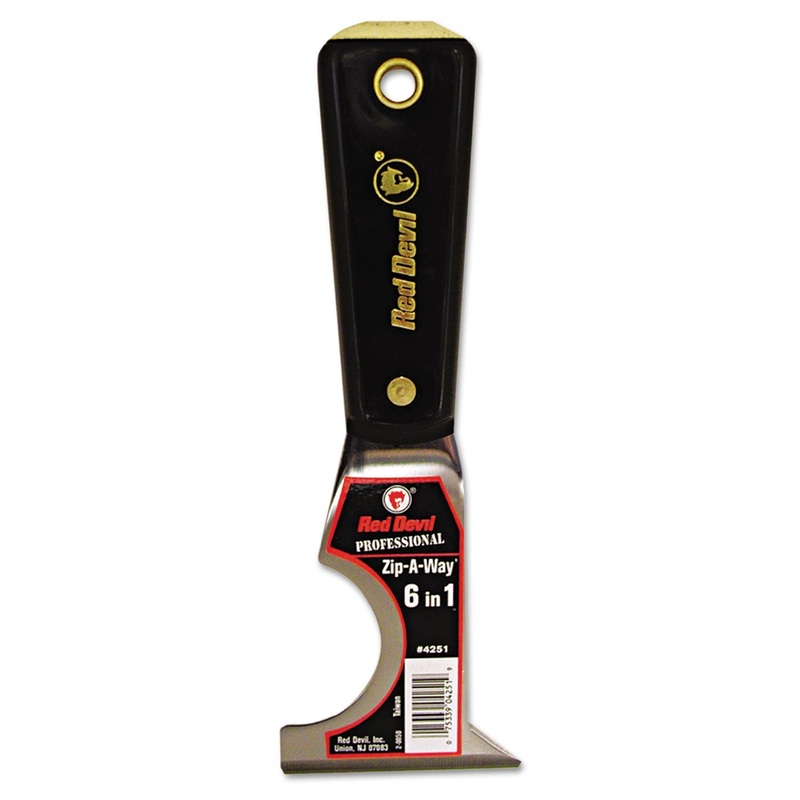 Zip-A-Way 6 In-1 Painter’s Tool, Nylon Handle