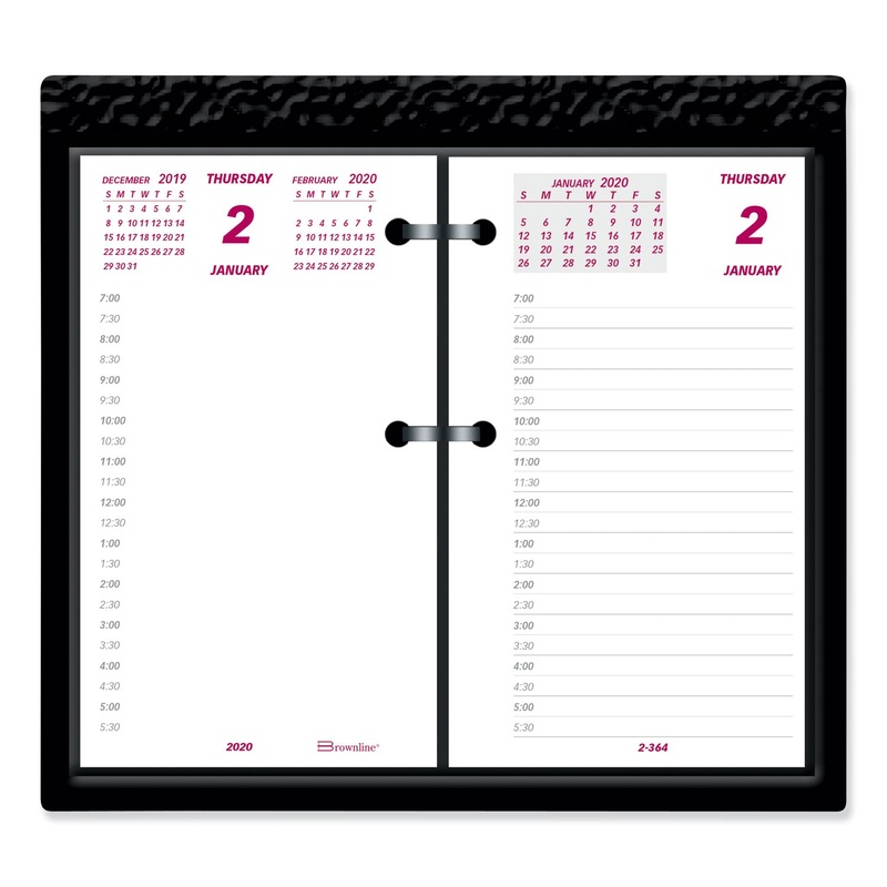DAILY CALENDAR PAD REFILL, 6 X 3 1/2, 2020