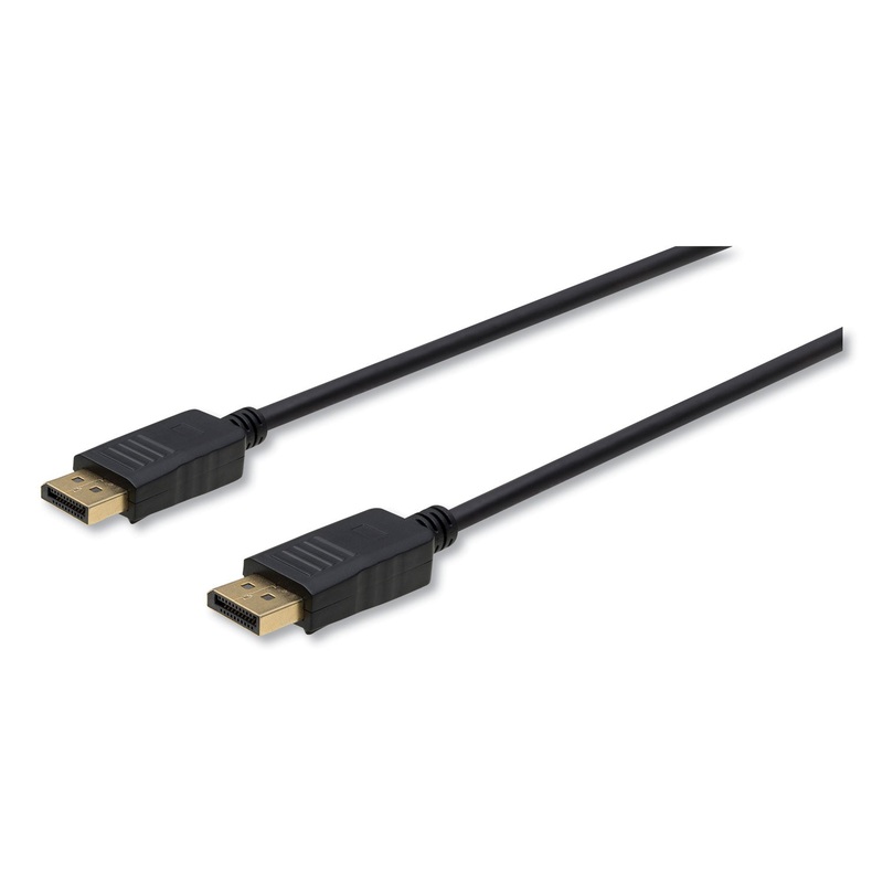 DISPLAYPORT CABLE, 6 FT, BLACK