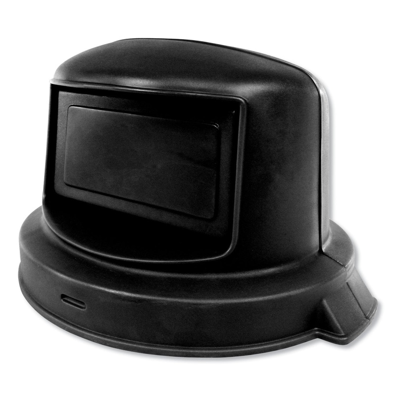 DOMED GATOR LIDS, FOR 44 GAL, DOMED LID, 27″ DIAMETER, BLACK