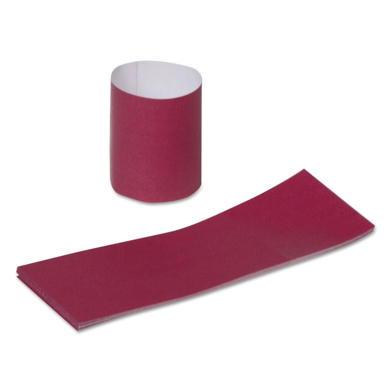 Napkin Bands, Burgundy, 2500/pack, 8 Packs/carton
