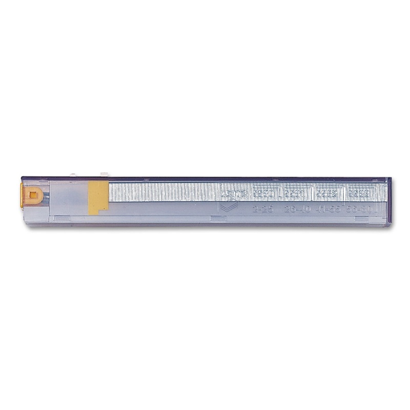 STAPLE CARTRIDGE, 0.31″ LEG, 0.5″ CROWN, STEEL, 210/CARTRIDGE, 5 CARTRIDGES/PACK, 1,050/PACK