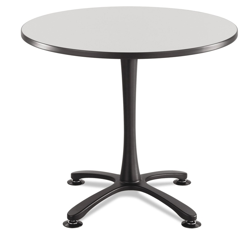 Cha-Cha Table Top, Laminate, Round, 36″ Diameter, Gray