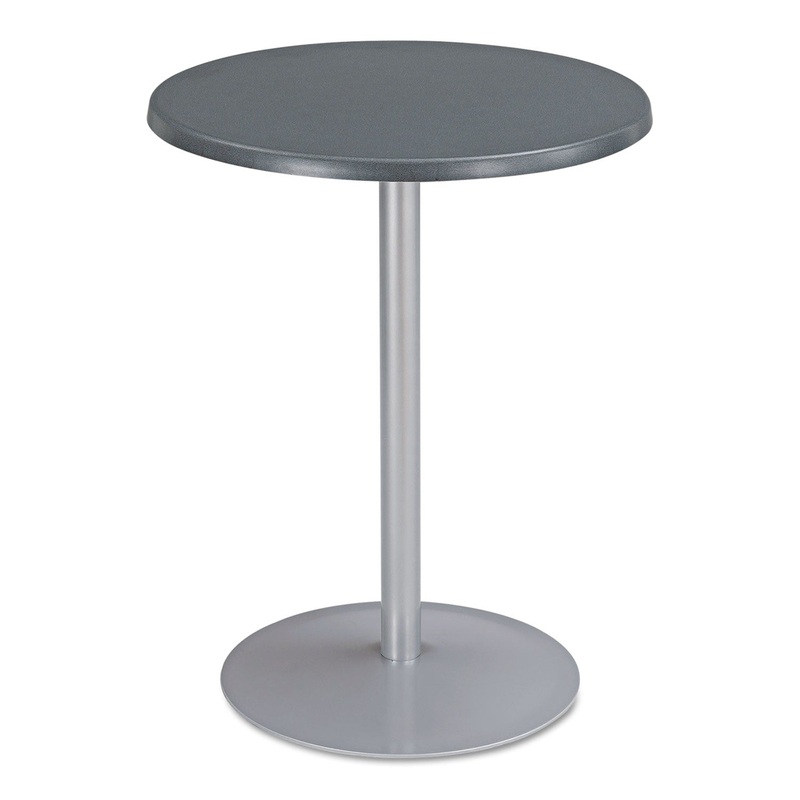 Entourage Table Top, Round, 24″ Diameter, Anthracite