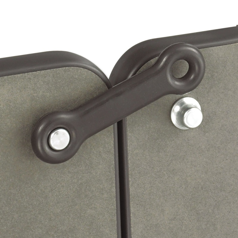 GANGING CONNECTOR SET, 4.25W X 1.13D X 0.38H, 1 LB., BLACK