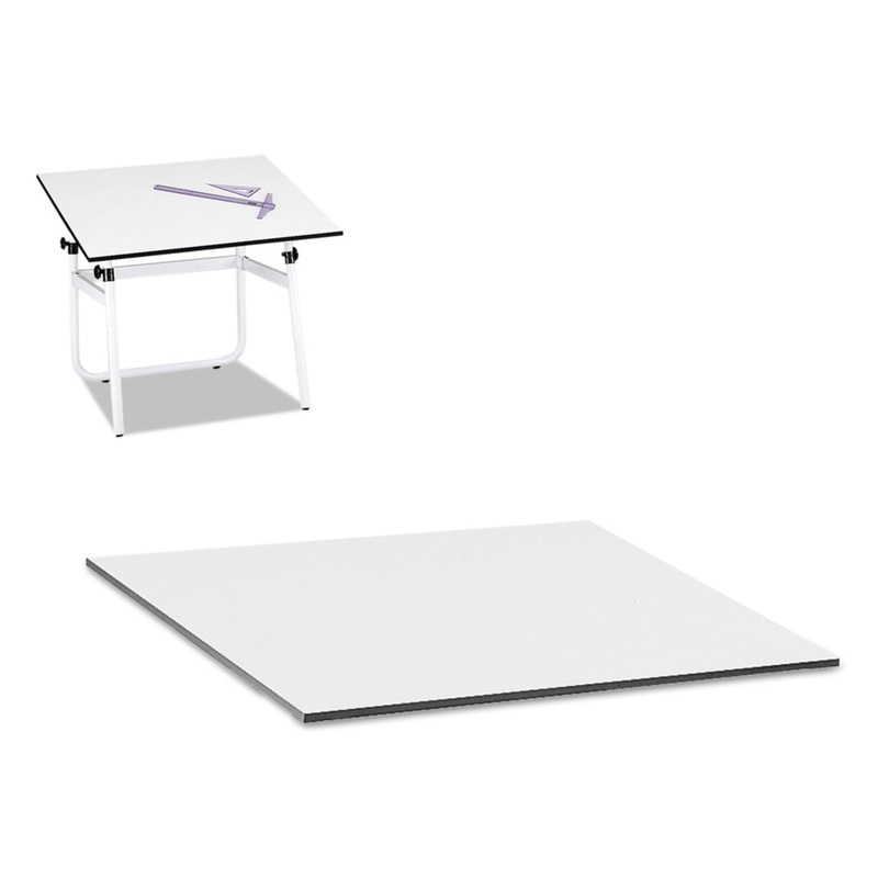 Drafting Table Top, Rectangular, 48w X 36d, White