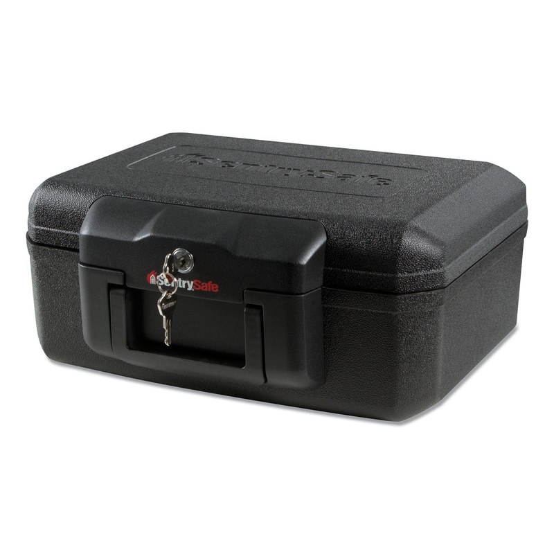 1200 SAFE, 0.18 CU FT, 4.3W X 11.2D X 6.1H, BLACK