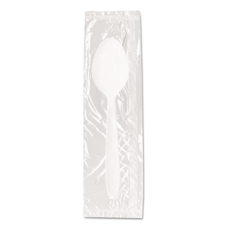 Reliance Medium Heavy Weight Cutlery, Teaspoon, White, 1000/carton