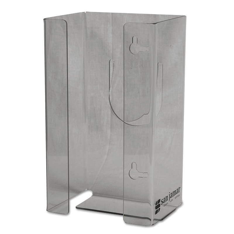 Clear Plexiglas Disposable Glove Dispenser, Single-Box, 5 1/2w X 3 3/4d X 10h