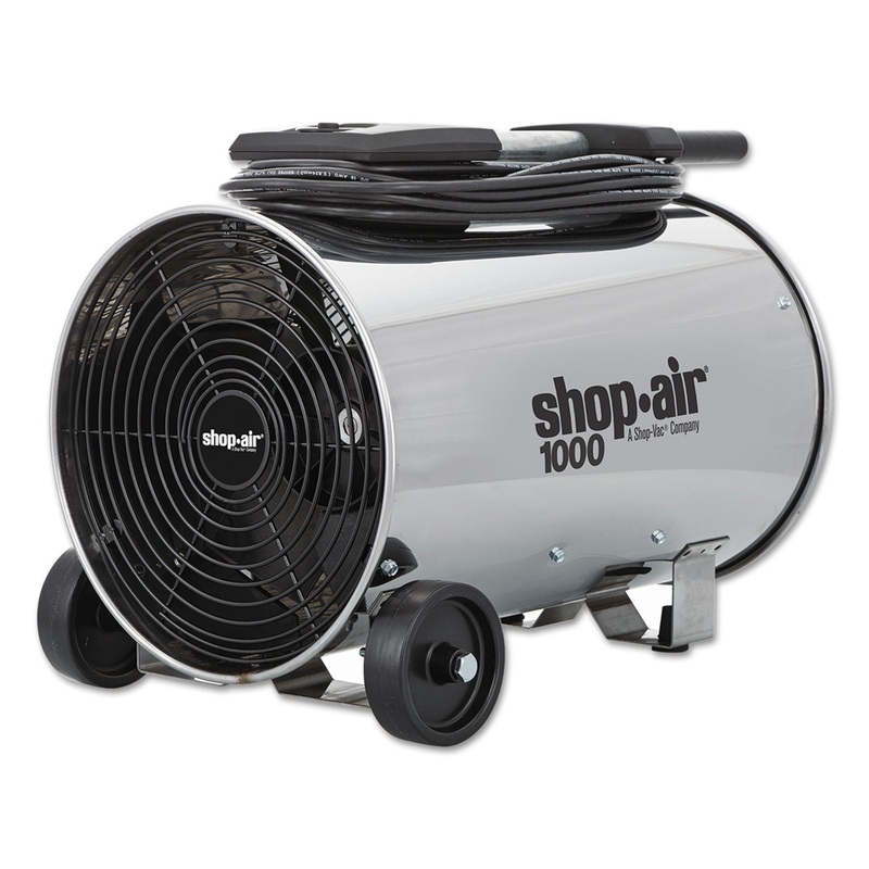 Stainless Steel Portable Blower, 11″, 3-Speed, 1/4 Hp Motor
