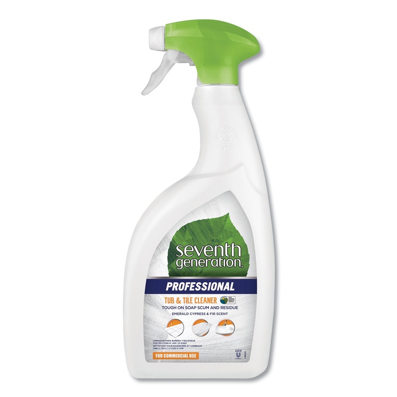 TUB AND TILE CLEANER, EMERALD CYPRESS AND FIR, 32 OZ SPRAY BOTTLE
