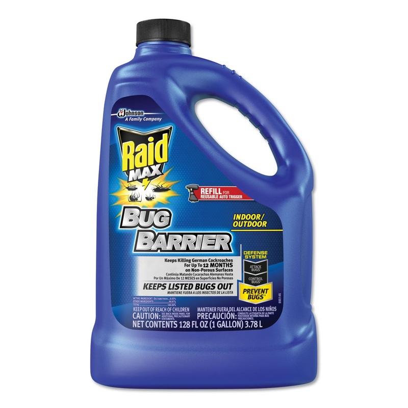 MAX BUG BARRIER, 128 OZ BOTTLE REFILL, 4/CARTON