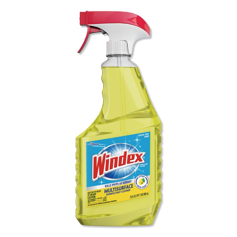 MULTI-SURFACE DISINFECTANT CLEANER, LEMON SCENT, 23 OZ SPRAY BOTTLE, 8/CARTON