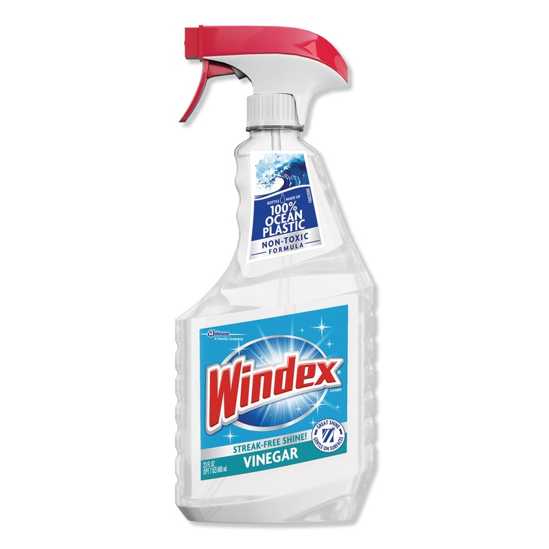 Multi-Surface Vinegar Cleaner, Fresh Clean Scent, 23 Oz Spray Bottle, 8/carton