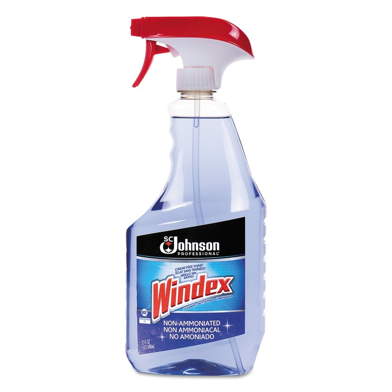 NON-AMMONIATED GLASS/MULTI SURFACE CLEANER, PLEASANT SCENT, 32 OZ BOTTLE, 12/CT