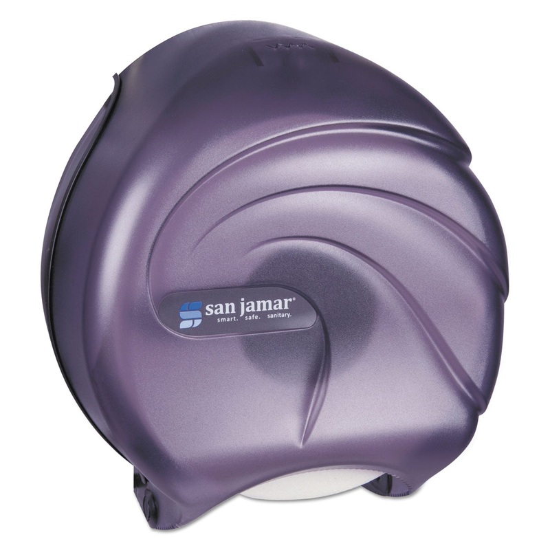 Single Jbt Tissue Dispenser, Oceans, 10 1/4 X 5 5/8 X 12, Black Pearl