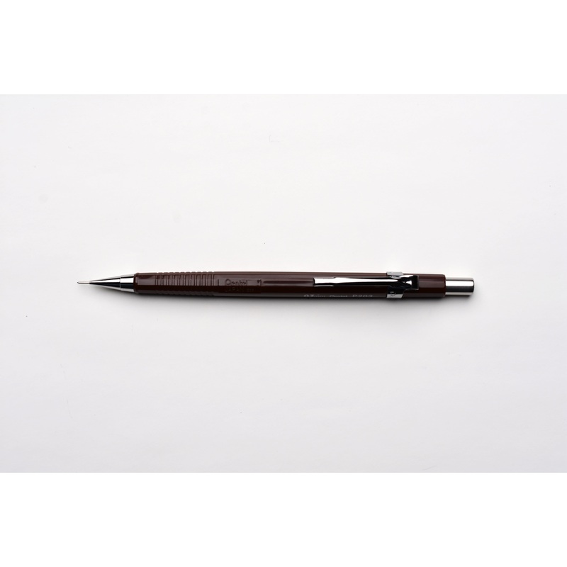 Pentel P203 Mechanical Pencil – Brown – 0.3mm