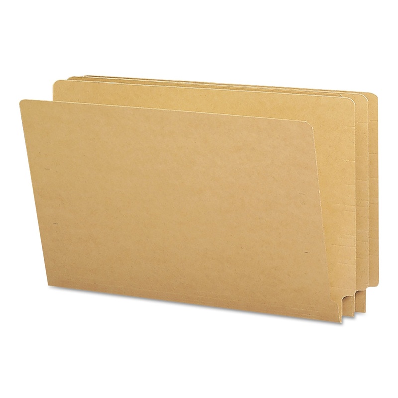 KRAFT END TAB FOLDERS, 9.5″ FRONT, STRAIGHT TAB, LEGAL SIZE, KRAFT, 50/BOX