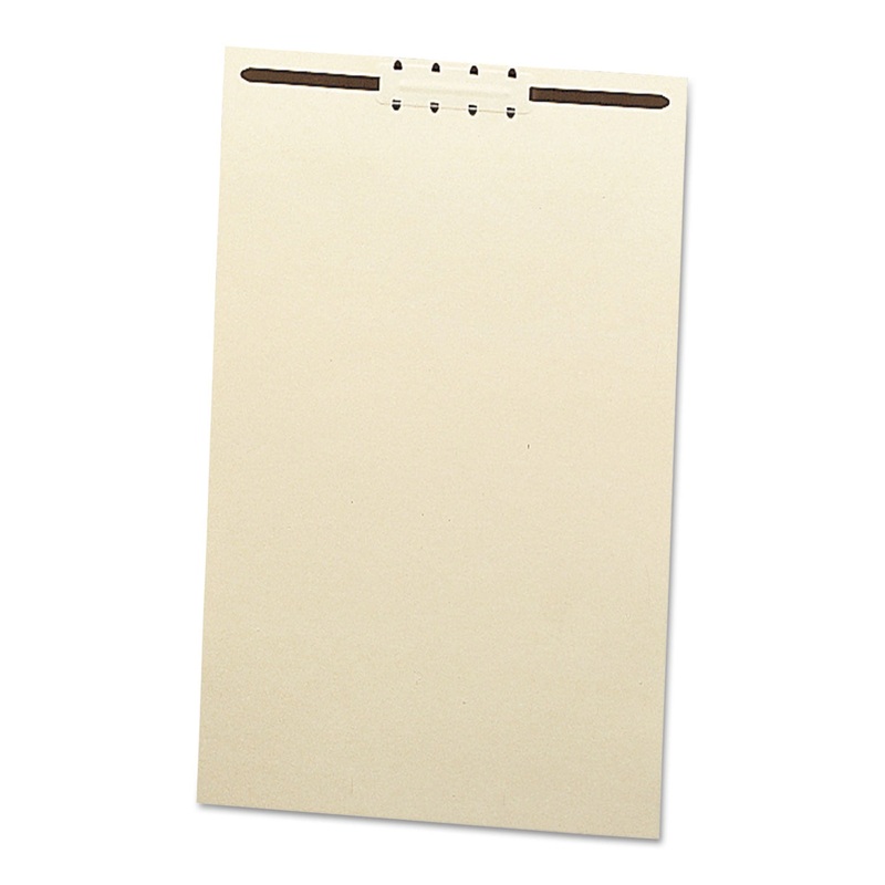FILE BACKS W/ 2″ CAPACITY PRONG FASTENERS, LEGAL SIZE, MANILA, 100/BOX