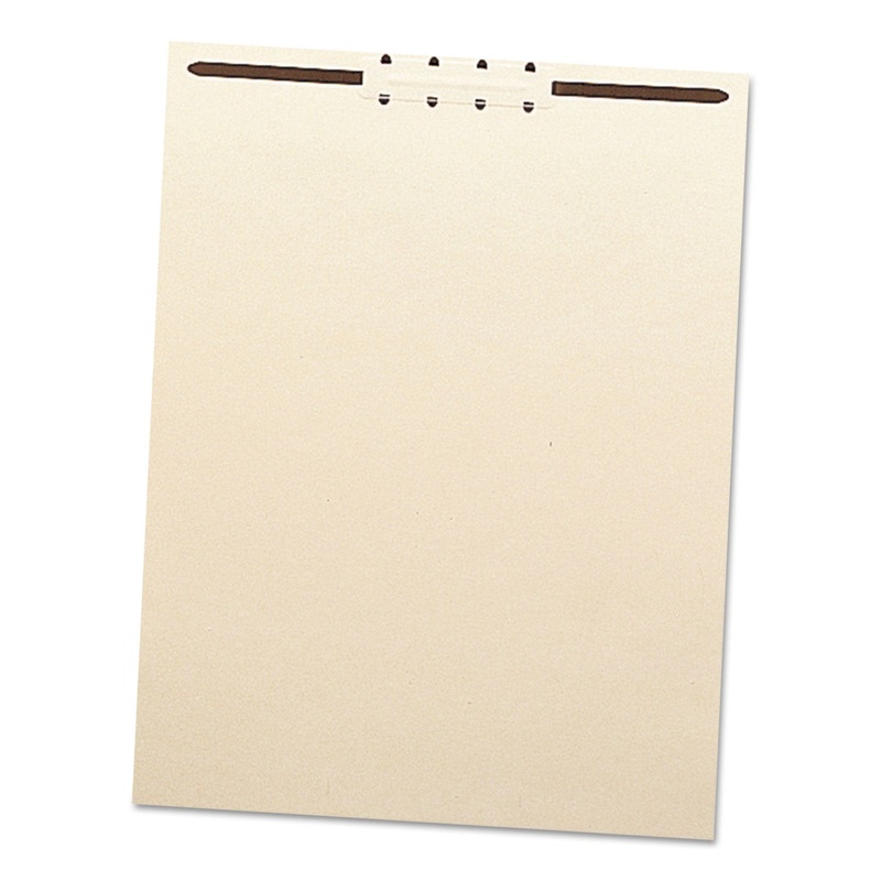 FILE BACKS W/ 2″ CAPACITY PRONG FASTENERS, LETTER SIZE, MANILA, 100/BOX