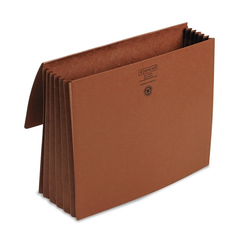 REDROPE EXPANDING WALLETS, 5.25″ EXPANSION, 1 SECTION, LETTER SIZE, REDROPE