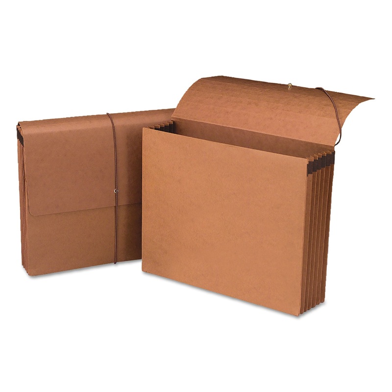 100% RECYCLED REDROPE WALLETS, 5.25″ EXPANSION, 1 SECTION, LETTER SIZE, REDROPE, 10/BOX
