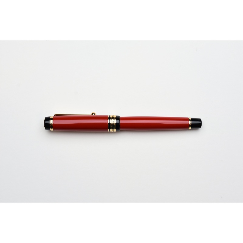 Pilot Custom 845 Urushi Fountain Pen – Vermilion