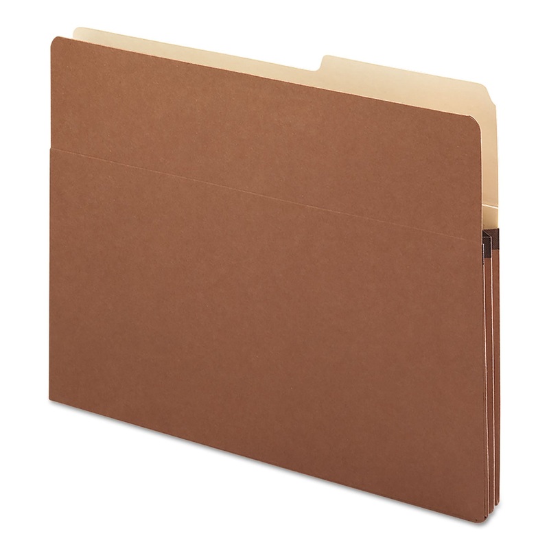 REDROPE DROP FRONT FILE POCKETS, 1.75″ EXPANSION, LETTER SIZE, REDROPE, 25/BOX