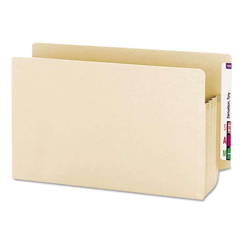 MANILA END TAB TUFF POCKETS, 3.5″ EXPANSION, LEGAL SIZE, MANILA, 10/BOX