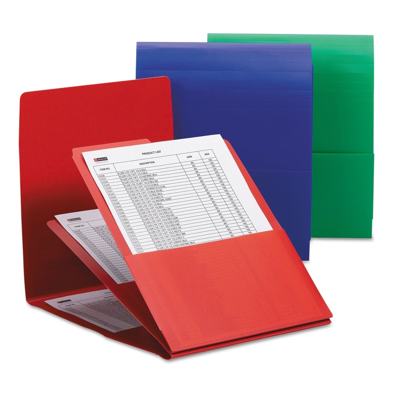 STACKIT POLY ORGANIZER, ASSORTED, 6/PACK