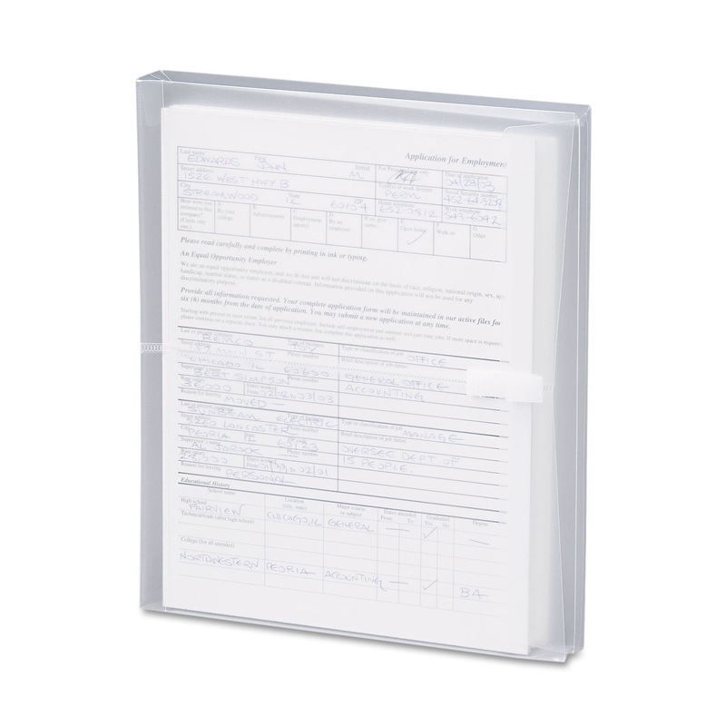 POLY SIDE-LOAD ENVELOPES, FOLD FLAP CLOSURE, 9.75 X 11.63, CLEAR, 5/PACK