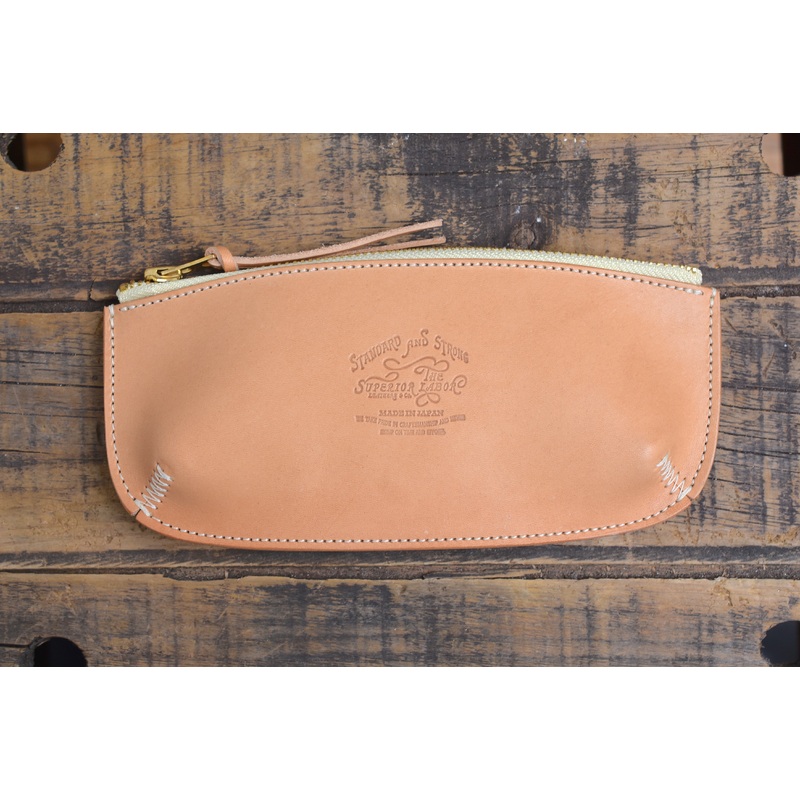 The Superior Labor Leather Pen Case – Natural