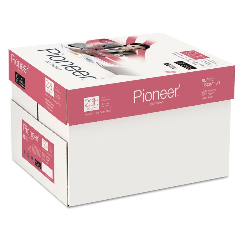 MULTIPURPOSE PAPER, 99 BRIGHT, 22LB, 8.5 X 11, BRIGHT WHITE, 500 SHEETS/REAM, 10 REAMS/CARTON
