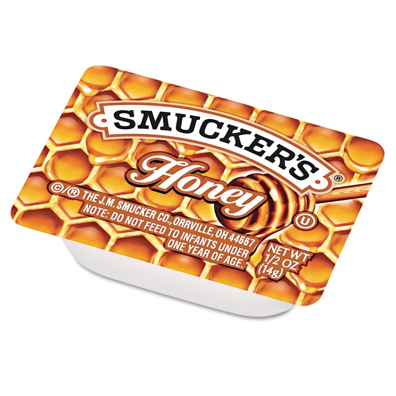 Smucker’s Honey, Single Serving Packs, .5oz, 200/carton