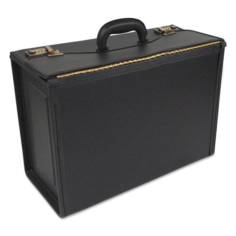 TUFIDE CLASSIC CATALOG CASE, 22-1/4 X 8-3/4 X 13-1/2, BLACK