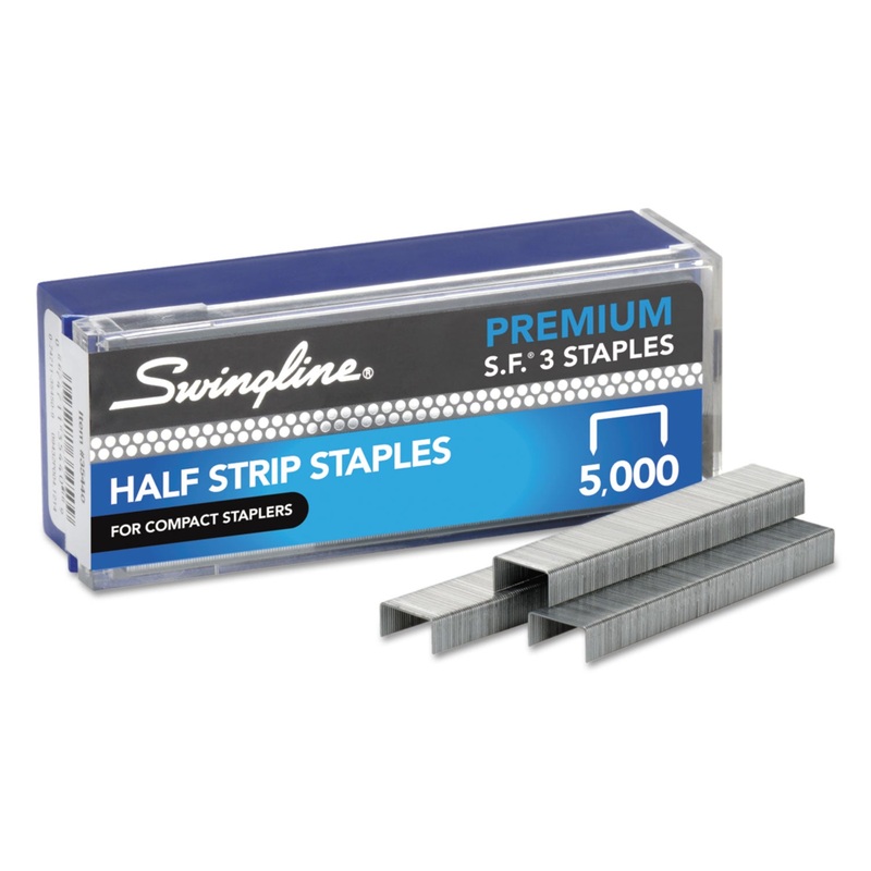S.F. 3 PREMIUM STAPLES, 0.25″ LEG, 0.5″ CROWN, STEEL, 5,000/BOX