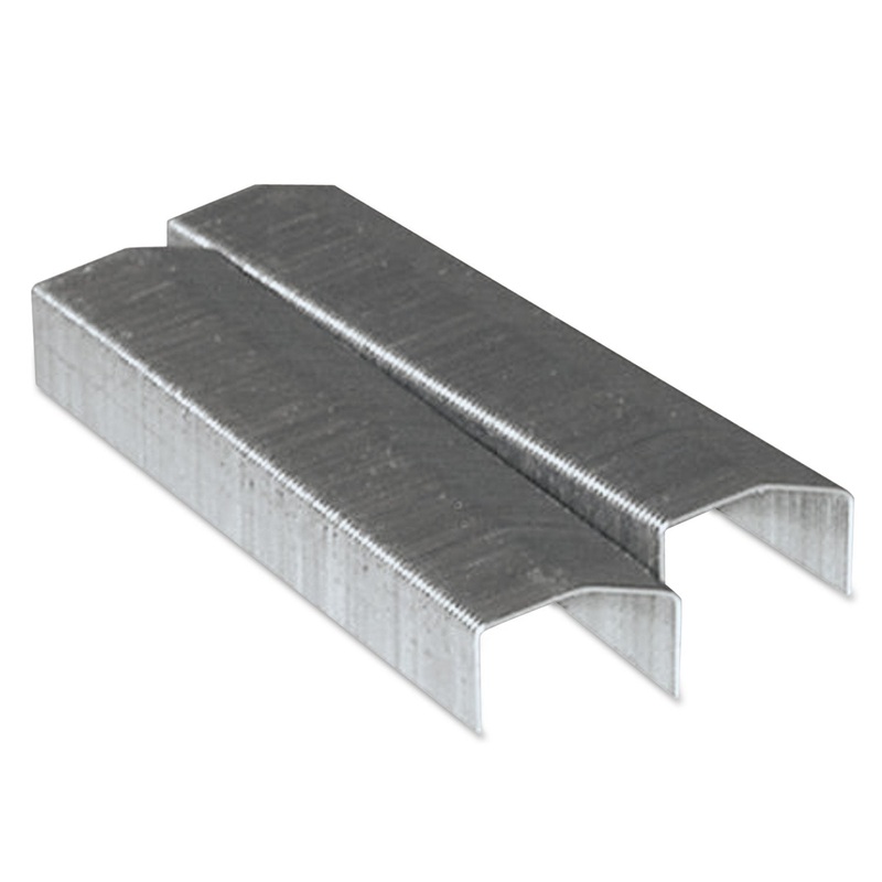 S8 ARCH CROWN STAPLES, 0.25″ LEG, 0.5″ CROWN, STEEL, 5,000/BOX
