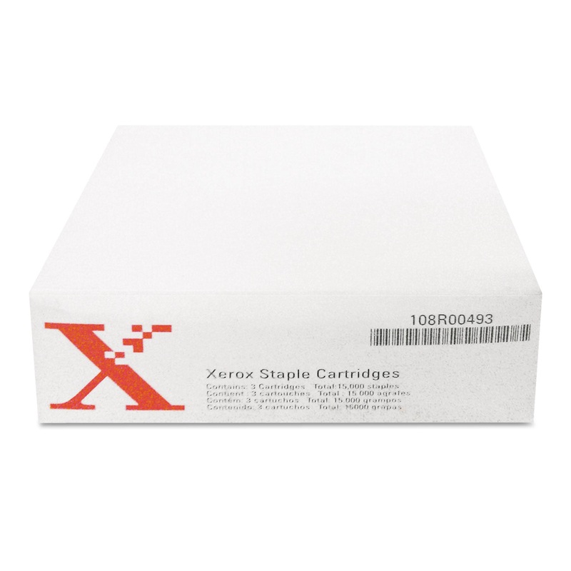 Staples For Xerox Workcentre Pro245/m45/232/others, 3 Cartridges, 15,000 Staples