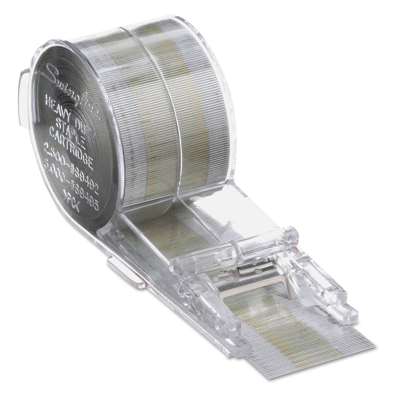 CARTRIDGE STAPLES, 0.38″ LEG, 0.5″ CROWN, STEEL, 5,000/BOX