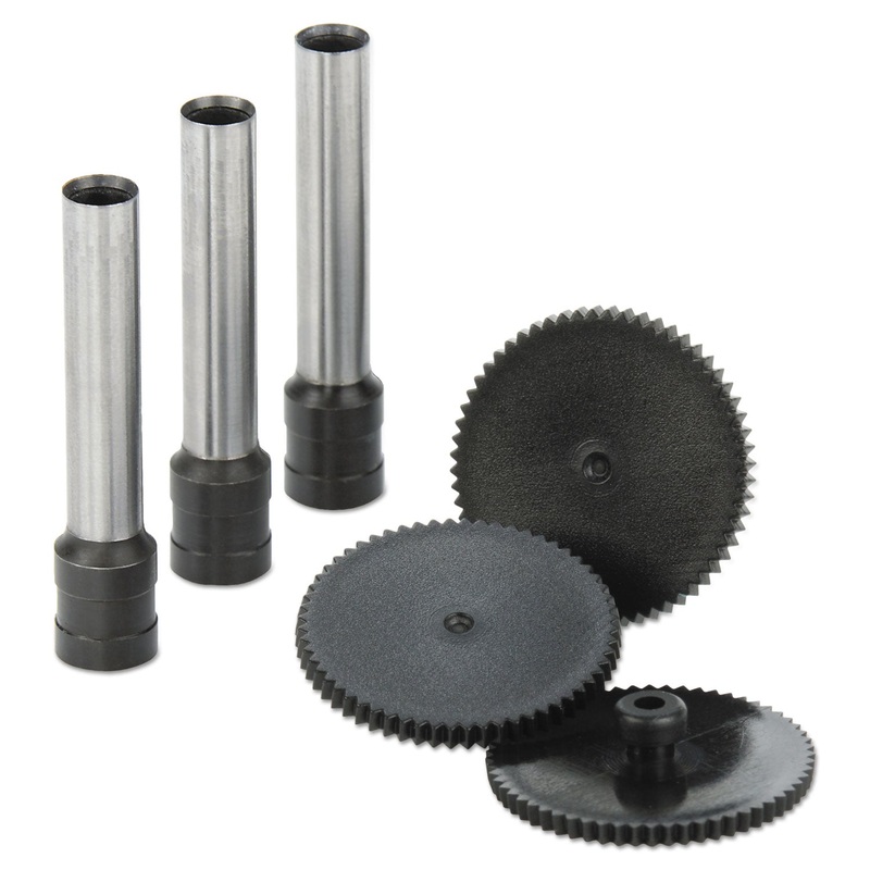 Replacement Punch Kit For Extra High-Capacity Three-Hole Punch, 9/32 Diameter
