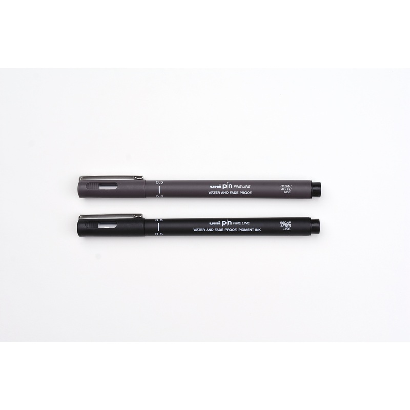Uni Pin Fineliner Pen – For Drawing – Dark Grey