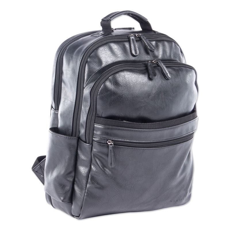 VALAIS BACKPACK, HOLDS LAPTOPS 15.6″, 5.5″ X 5.5″ X 16.5″, BLACK