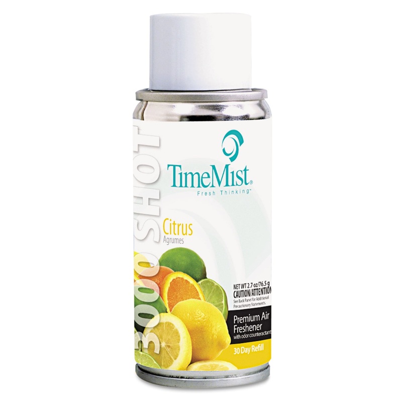 3000 SHOT MICRO METERED AIR FRESHENER REFILL, CITRUS, 3 OZ AEROSOL