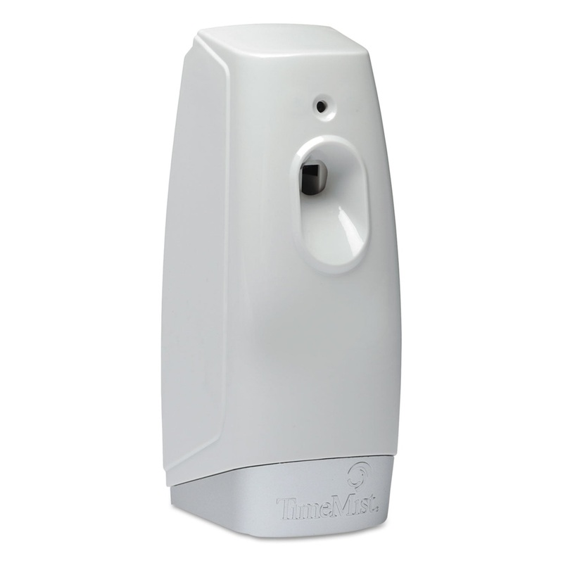 MICRO METERED AIR FRESHENER DISPENSER, 3.38″ X 3″ X 7.5″, WHITE