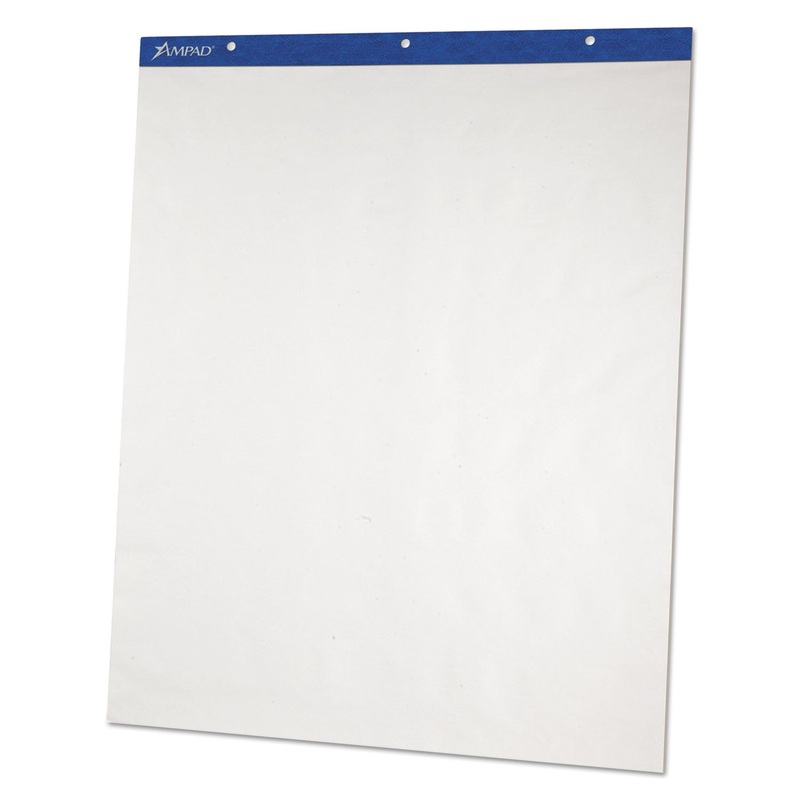 FLIP CHARTS, 27 X 34, WHITE, 50 SHEETS, 2/CARTON