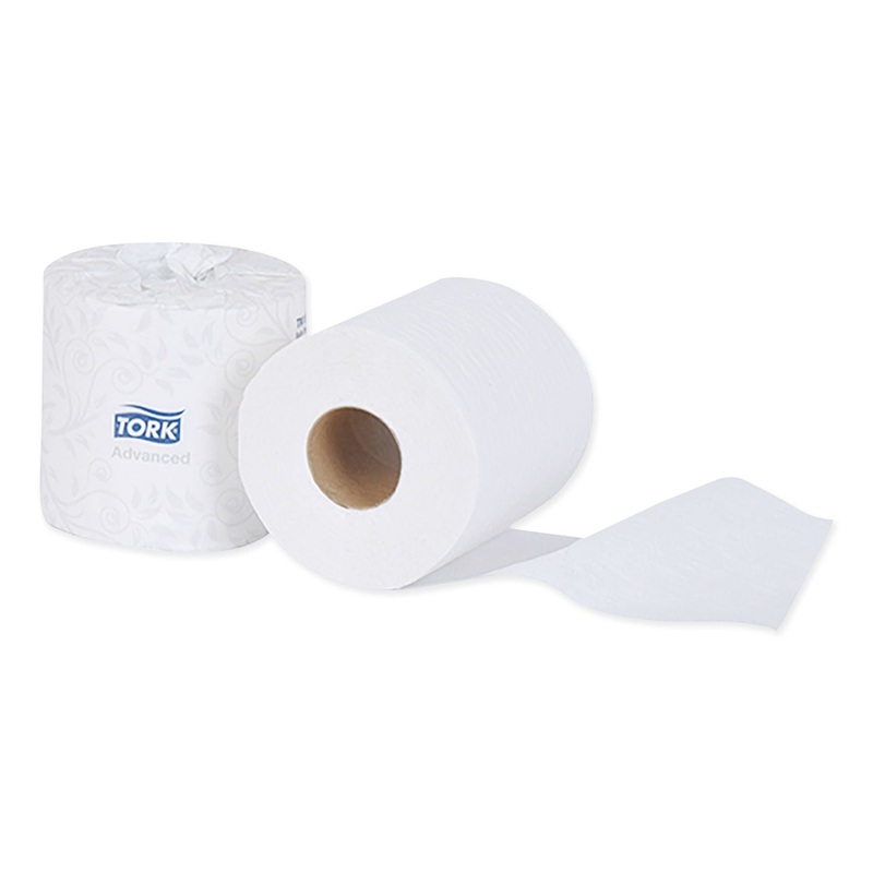 ADVANCED BATH TISSUE, SEPTIC SAFE, 2-PLY, WHITE, 500 SHEETS/ROLL, 48 ROLLS/CARTON