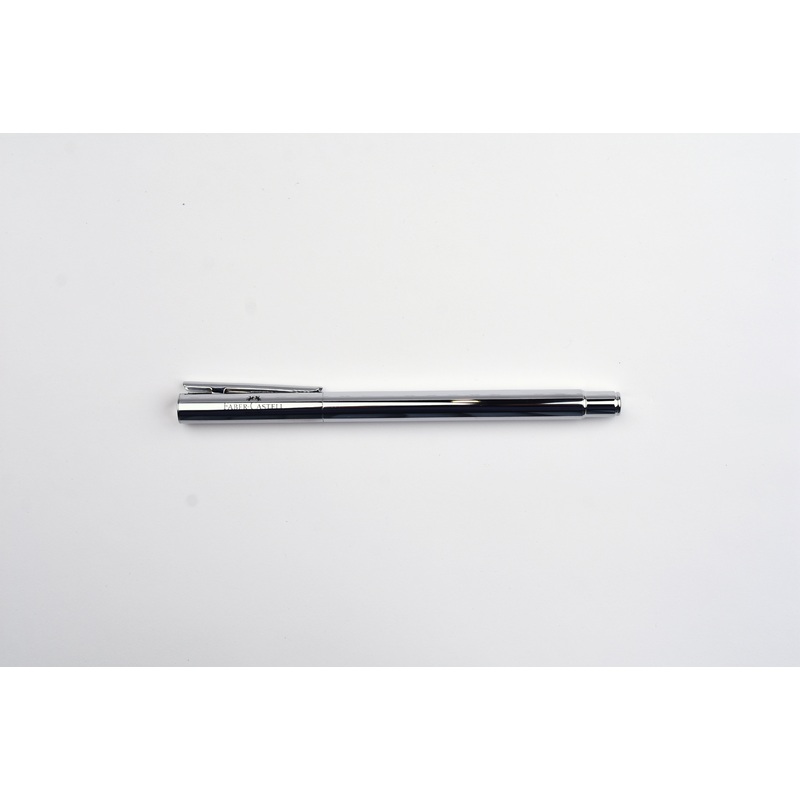 Faber-Castell – Design Neo Slim Fountain Pen – Stainless Steel Polished