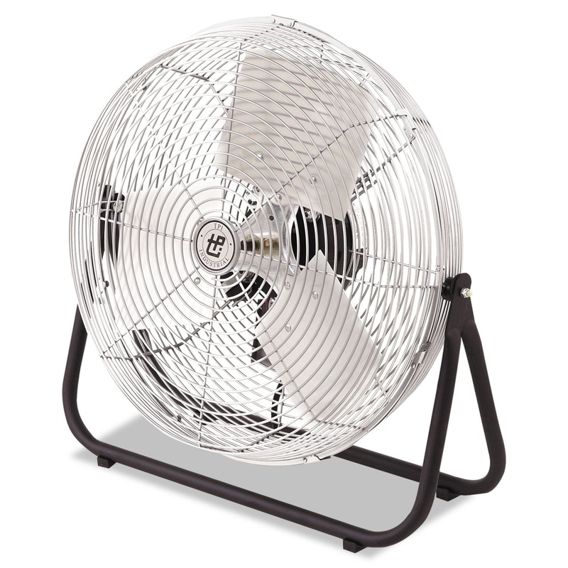 Industrial Floor Fan, 18″, 1/8hp, 3-Speed, 1-Phase